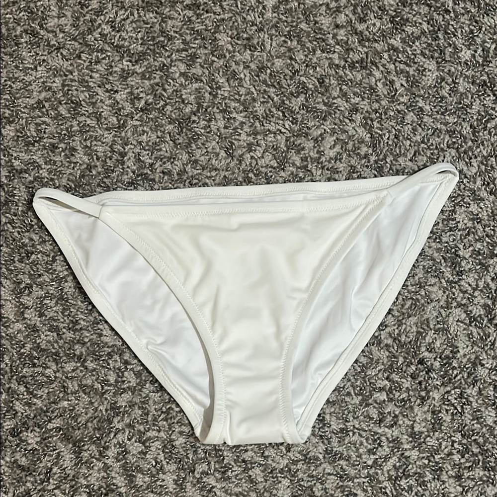 Victoria Secret White Bikini Bottom size Large
